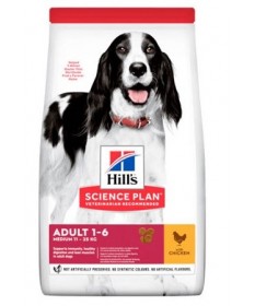 Hill's Science Plan per Cane Adult Medium con Pollo da 14 Kg