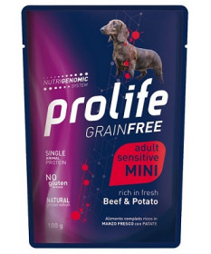 Prolife Grain Free Sensitive per Cani Adult Mini da 100 gr 2