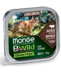 Monge BWild Grain Free Patè per Gatti All Breeds con Bufalo e Ortaggi da 100 gr
OkCancella