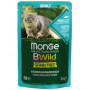 Monge Bwild Grain Free Bocconcini in Salsa per Gatti Adulti da 85 gr