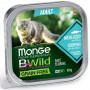 Monge BWild Grain Free Patè per Gatti Adulti da 100 gr