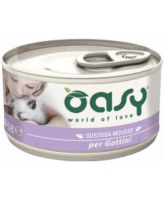 Oasy Natural Per Gattini con Mousse da 85 g 2