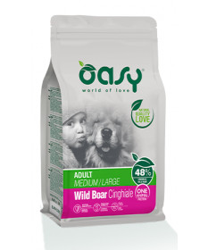 Oasy One Protein Cane Adult con Cinghiale da 12 Kg