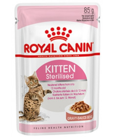 Royal Canin per Gatti Kitten Sterilised in Salsa da 85 gr