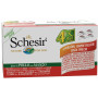 Schesir cane umido confezione Multipack da 4 pezzi x 85gr