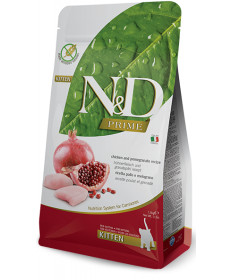 Farmina N&D Gatto Kitten con Pollo e Melograno da 1,5kg