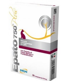 Drn Epato Plus gatti 750 mg da 30 compresse