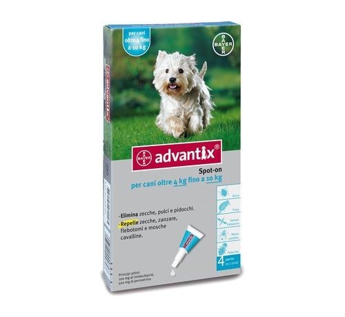Advantix Spot-On per cani 4-10 Kg