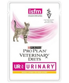 Purina Pro Plan Veterinary Diet UR Urinary bustina 85g pollo