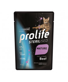 Prolife Sterilised Mature per Gatti Anziani con Manzo da 85 gr