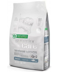 Nature’s Protection Superior Care White Dogs Grain Free per Cani Adult Mini da 1,5kg