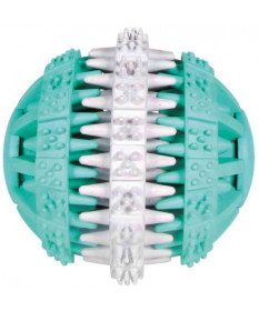 Trixie Denta Fun Palla in gomma naturale alla menta da 6 cm