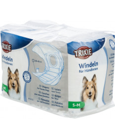Trixie Pannolini per Cani femmine S-M da 12 pz