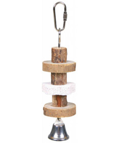 Trixie Legno da Beccare con Pietra Lavica per Canarini/Cocorite