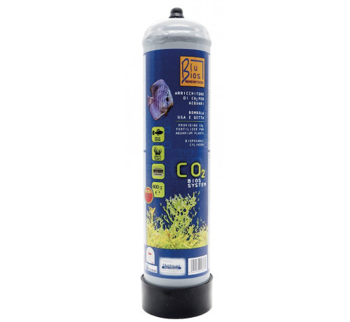 BluBios Bombola CO2 per acquari d'acqua dolce
