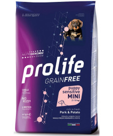 Prolife Grain Free per Cani Puppy Mini con Maiale e Patate da 2 Kg