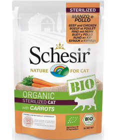 Schesir Bio per Gatto Adult Sterilized in Busta da 85g 2