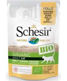 Schesir Bio per Gatto Adult busta da 85g