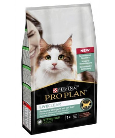 Purina ProPlan LiveClear per Gatti Adulti Sterilizzati da 1,4 Kg 2