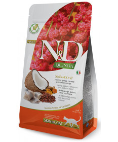 Farmina N&D Quinoa Skin&Coat per Gatti Adulti da 1,5 Kg 2