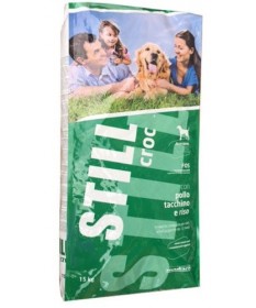 Still Croc per Cane Adult con Pollo Tacchino e Riso da 15 Kg