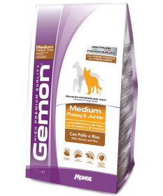 Gemon per Cani Puppy Medium con Pollo da 15 Kg