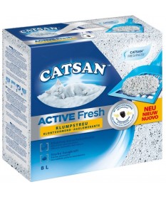Catsan Active Fresh New Agglomerante da 8 Lt