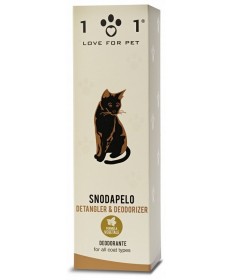 101 Love for Pet Snodapelo Deodorante per tutti i tipi di pelo da 250 ml