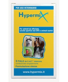 Hypermix Olio Multifunzionale per Cani e Gatti 5 Fiale da 5 ml