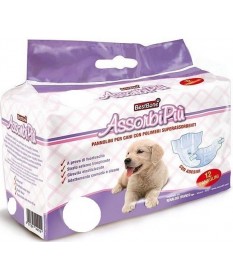 BestBone AssorbiPiù Pannolini per Cani con polimeri superassorbenti 80 cm Extra Large da 12pz