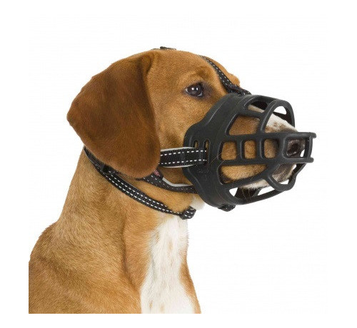 Trixie Museruola Muzzle Flex in Gomma per Cani