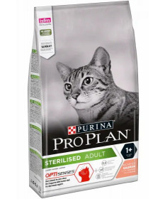 Purina Pro Plan Optisens per Gatti Adult Sterilised al Salmone da 1,5 Kg