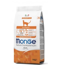 Monge Cat Sterilised Anatra peso 1,5 kg