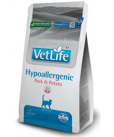 Farmina Vet Life Hypoallergenic per Gatti con Maiale e Patate da 1,5 Kg