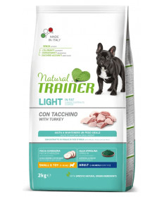 Trainer Natural Ideal Weight per Cani Adult Small con Carni Bianche da 2 Kg