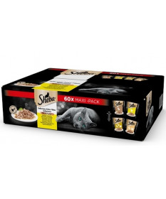 Sheba Selezione in Salsa con Carne per Gatti da 60 bst x 85 gr 2