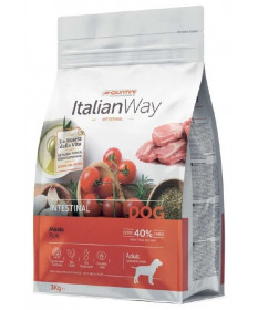 ItalianWay Sensitive per Cani Adult Medium Maxi con Maiale e Piselli Integrali da 3 Kg