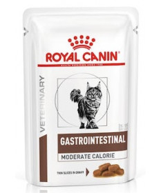 Royal Canin Veterinary Gastrointestinal Moderate Calorie Bocconcini per Gatti bst da 85 gr