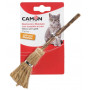 Camon Bastoncino Matatabi con scopetta in juta per Gatti da 17 cm 