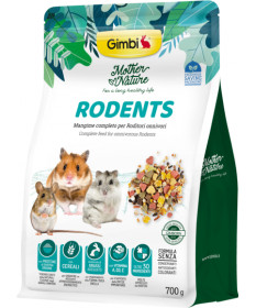 Gimbi Mother Nature Rodents per Roditori da 700 gr