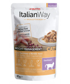Italian Way Sfilaccetti in Salsa per Gatti Sterilizzati bst da 85 gr