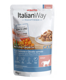 Italian Way Sfilaccetti in Salsa per Gatti Kitten bst da 85 gr