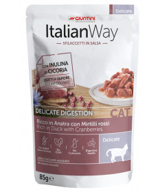 Italian Way Sfilaccetti in Salsa per Gatti Adulti Delicati bst da 85 gr