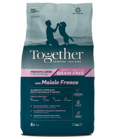 Together per Cani Adult M/L con Maiale da 2,5 Kg 