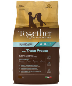 Together per Cani Adult M/L con Trota da 12 Kg 