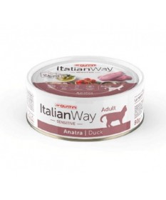 Italian Way Wet per Gatto Sensitive con Anatra da 80 gr