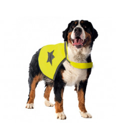 Gilet di sicurezza riflettente per Cani mis XL-64cm 