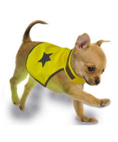 Gilet di sicurezza riflettente per Cani mis S-40cm 