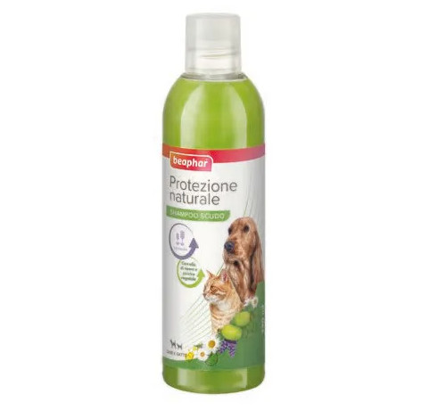 Beaphar Protezione Naturale Shampoo Scudo Lavanda e Olio di Neem per Cani e  Gatti da 250 ml