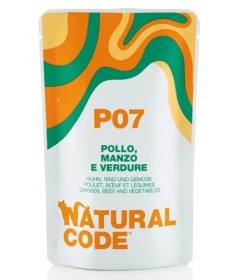 Natural Code P per Gatto da 70g 2